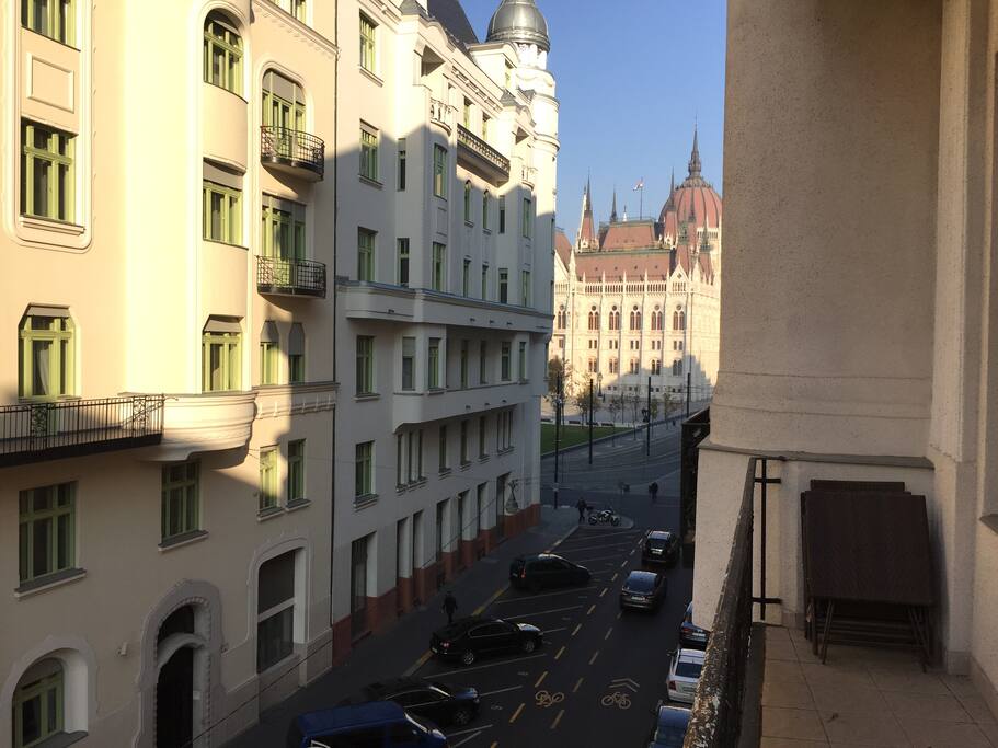 View from the balcony