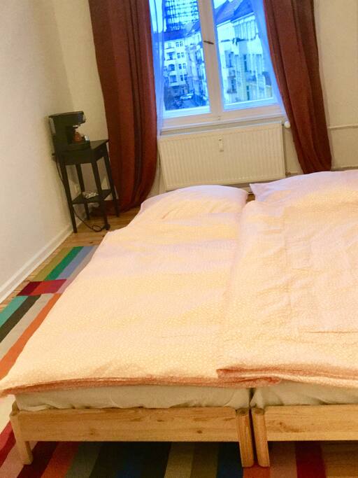Doppelbett/ Double bed option
