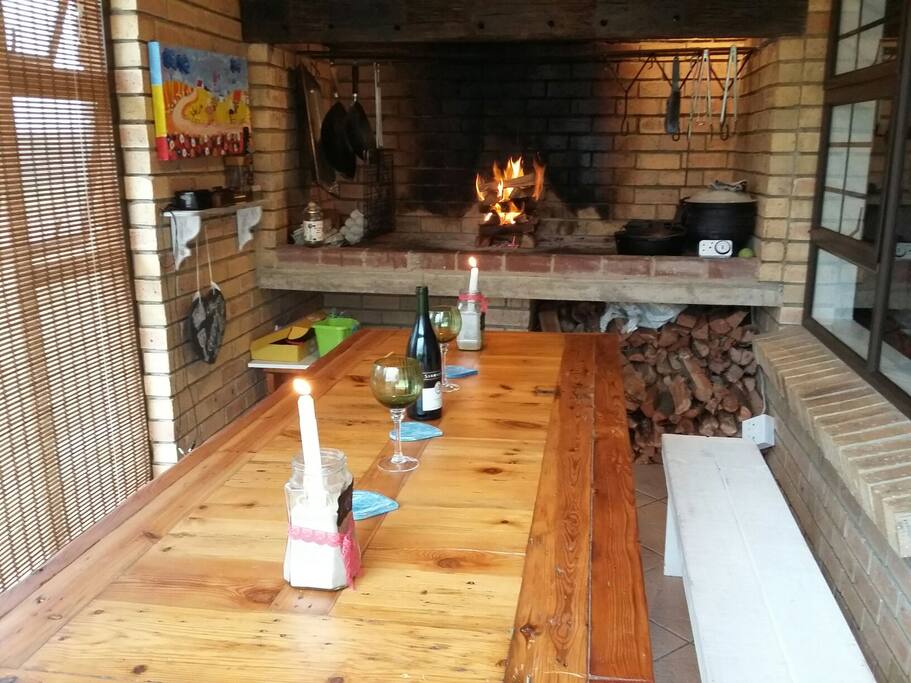 Braai area