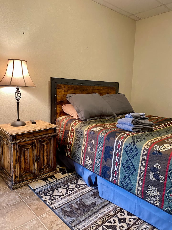 Basement bedroom