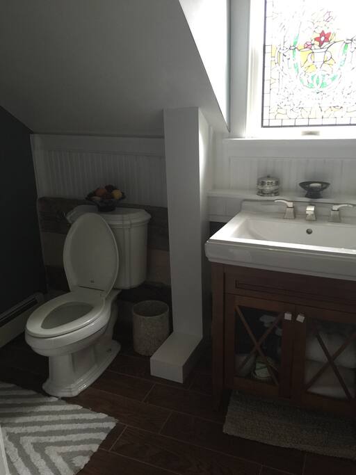 Hall bath
