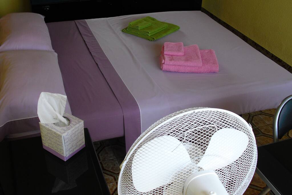 Habitacion 1 con ventilador