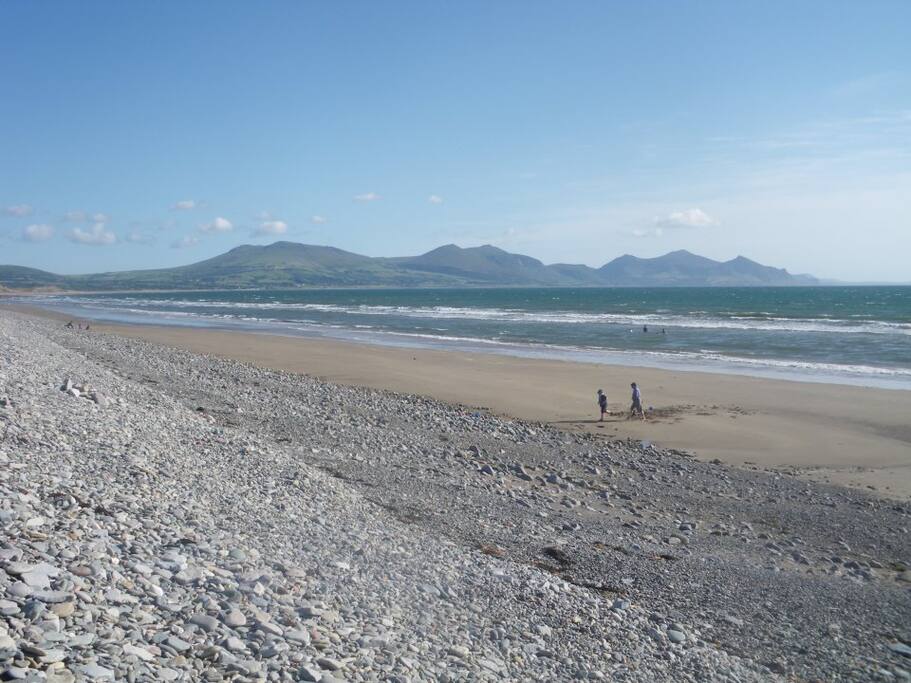 Dinas Dinlle Beach