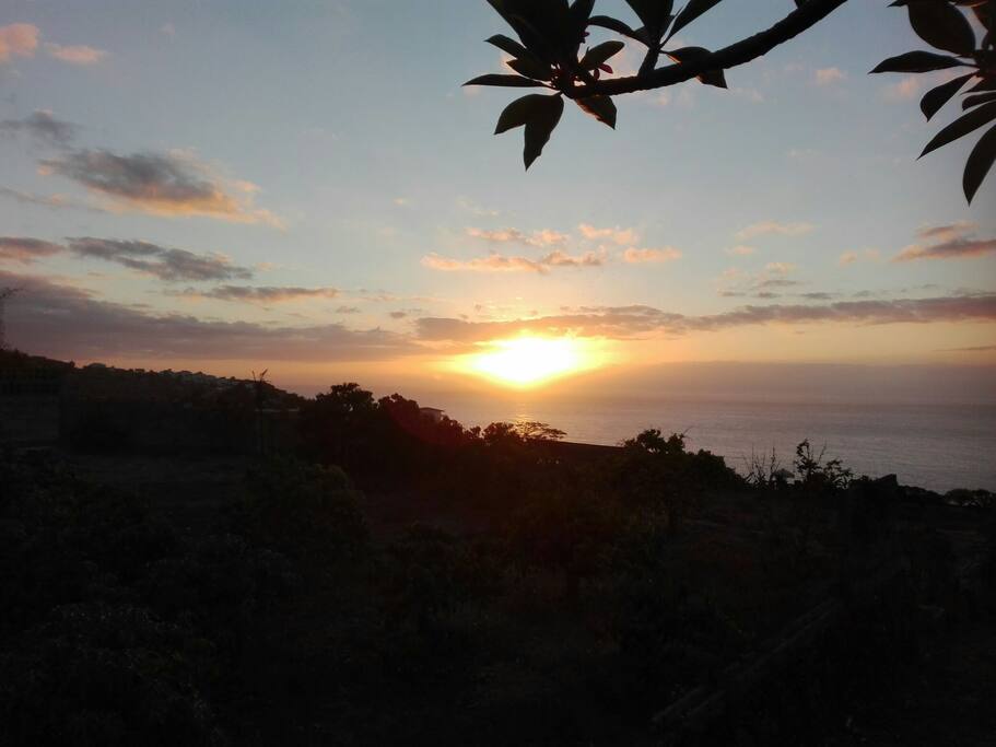 atardecer desde un rincón especial