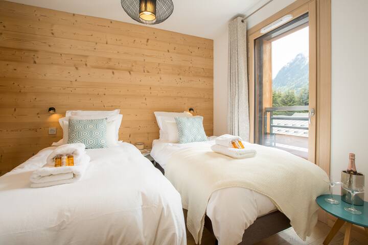 Chambre 2 - Peut être une chambre double ou à deux lits
