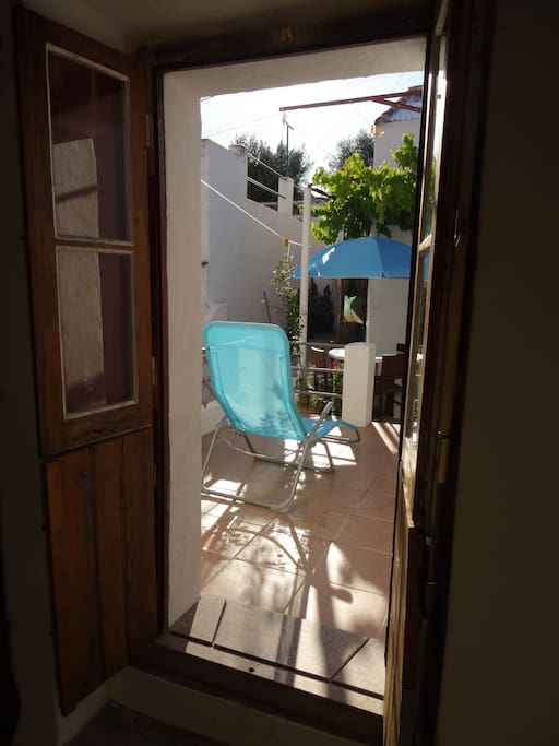 From room 2 to the terrace