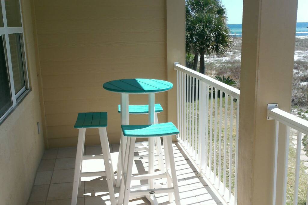 balcony seating