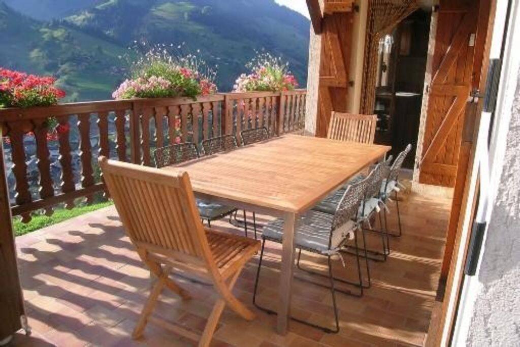 Terrasse de l'appartement