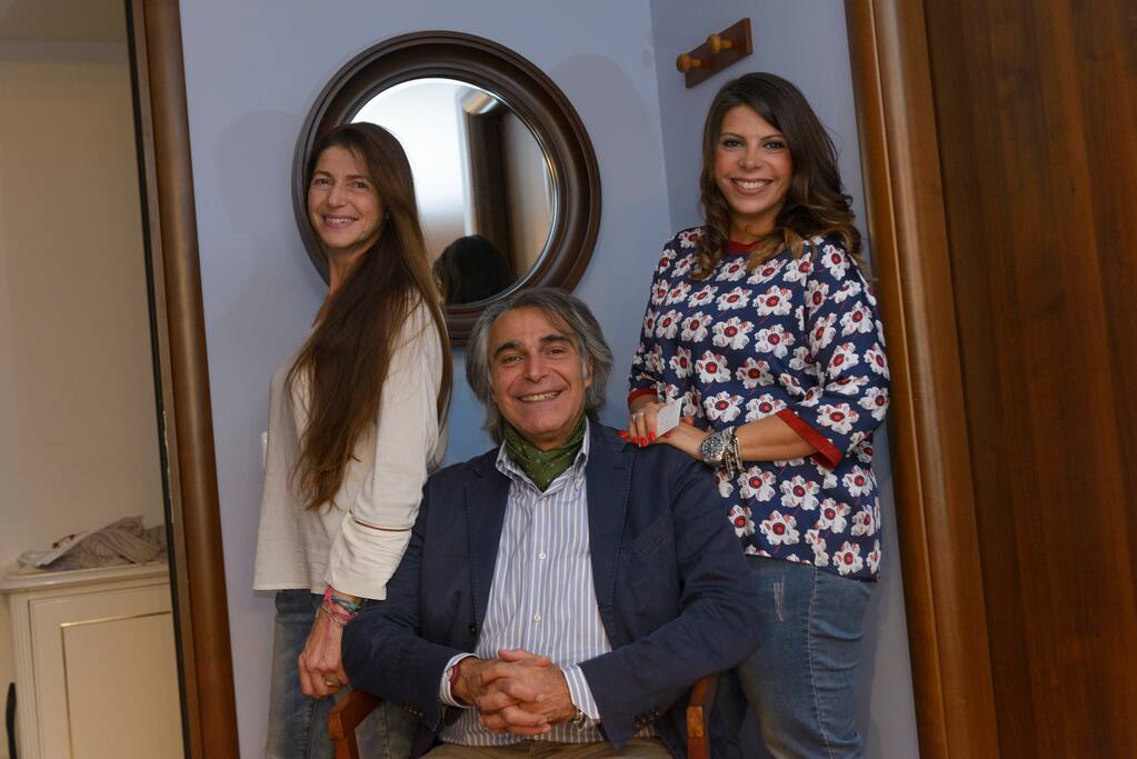 Ludovica e i genitori