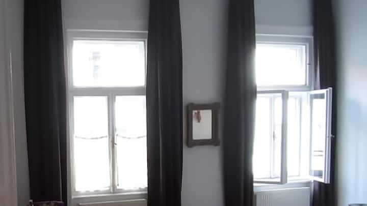 Množstvo svetla. Veľké okná vo všetkých spálňach. Pre vaše súkromie sú závesy úplne uzavreté. 