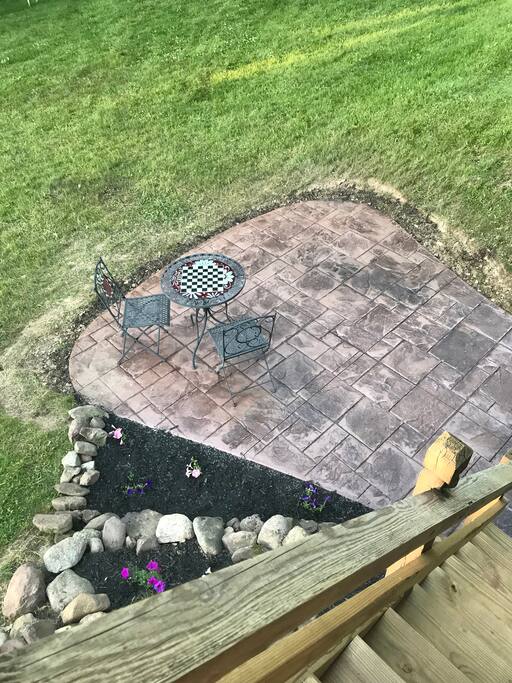 New Patio for guests