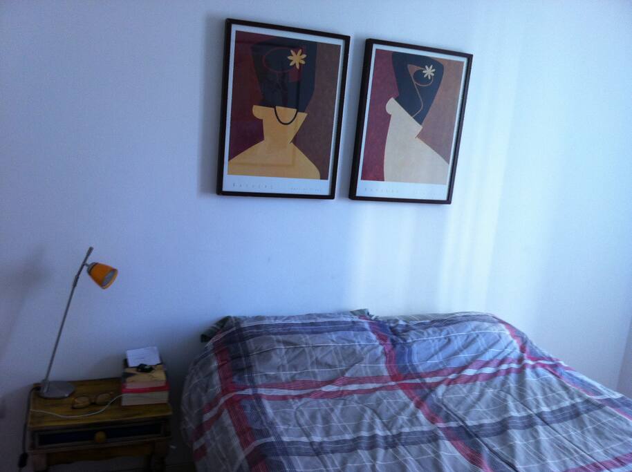 Esse é o quarto a ser alugado.