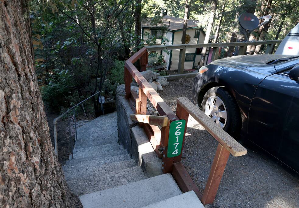 From our parking area