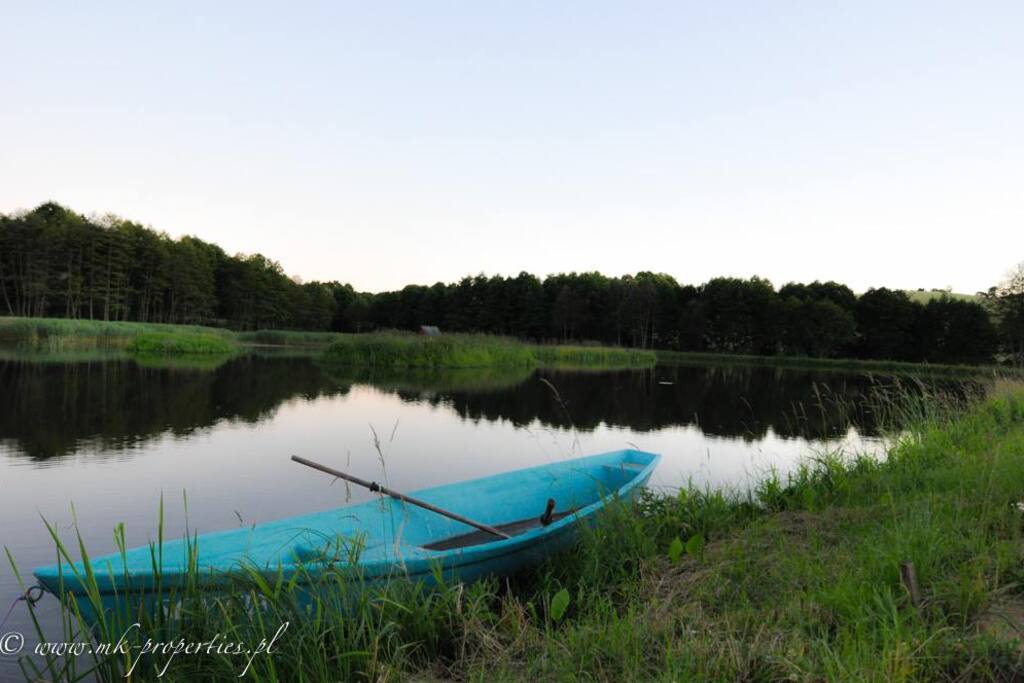 Stawy, łódki