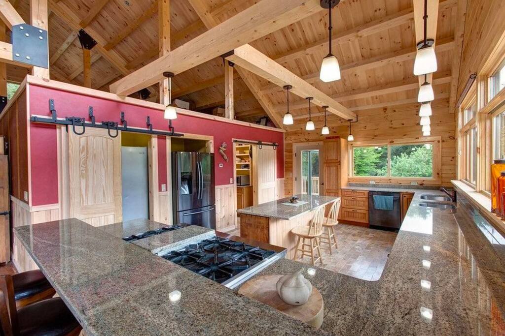 State of the art gourmet kitchen