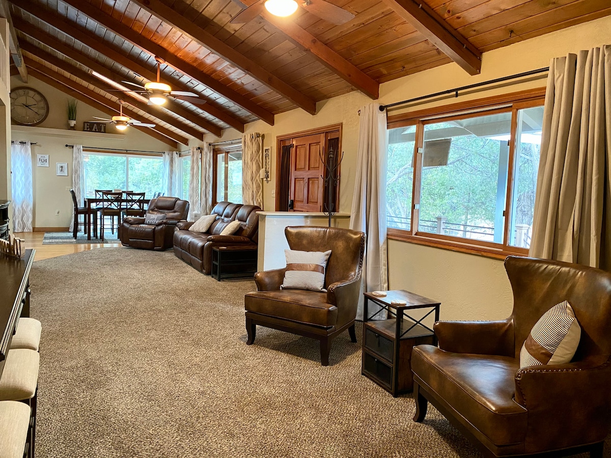 Successful Airbnb property: Cabin w/ Outdoor Fun! Firepit, Playset, BBQ & More in Payson