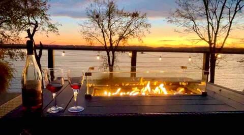 Panoramic Sunset View! Waterfront, Firepit
