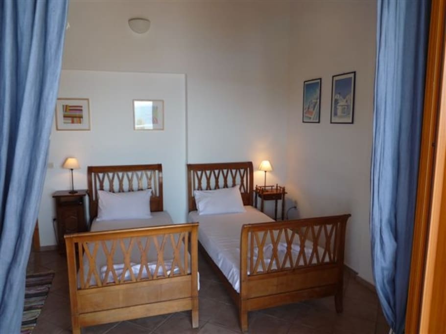 l'une des chambres du niveau haut