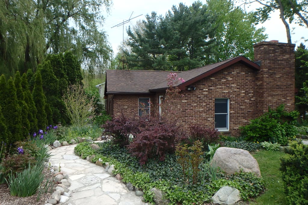 Entrance to house.