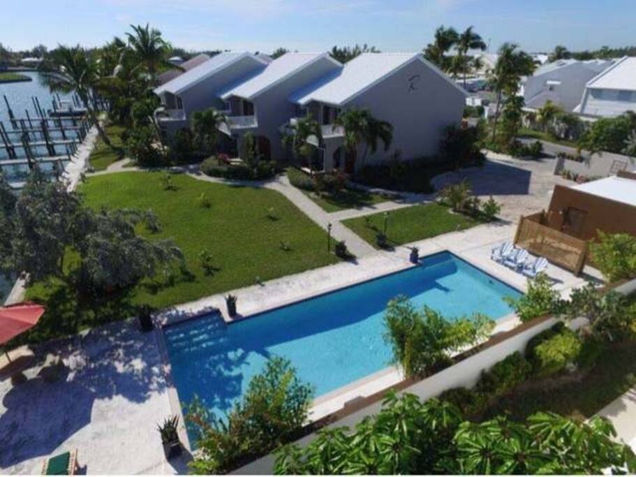 Aerial Overview of Treasure Villa