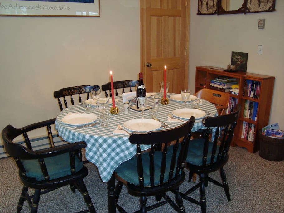 ENJOY MEALS IN YOUR DINING AREA (byob)
