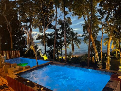 Luxury beach apartment with private pool