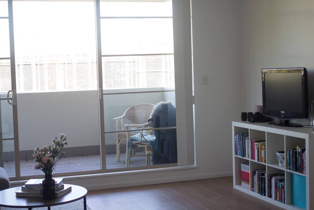 Large balcony