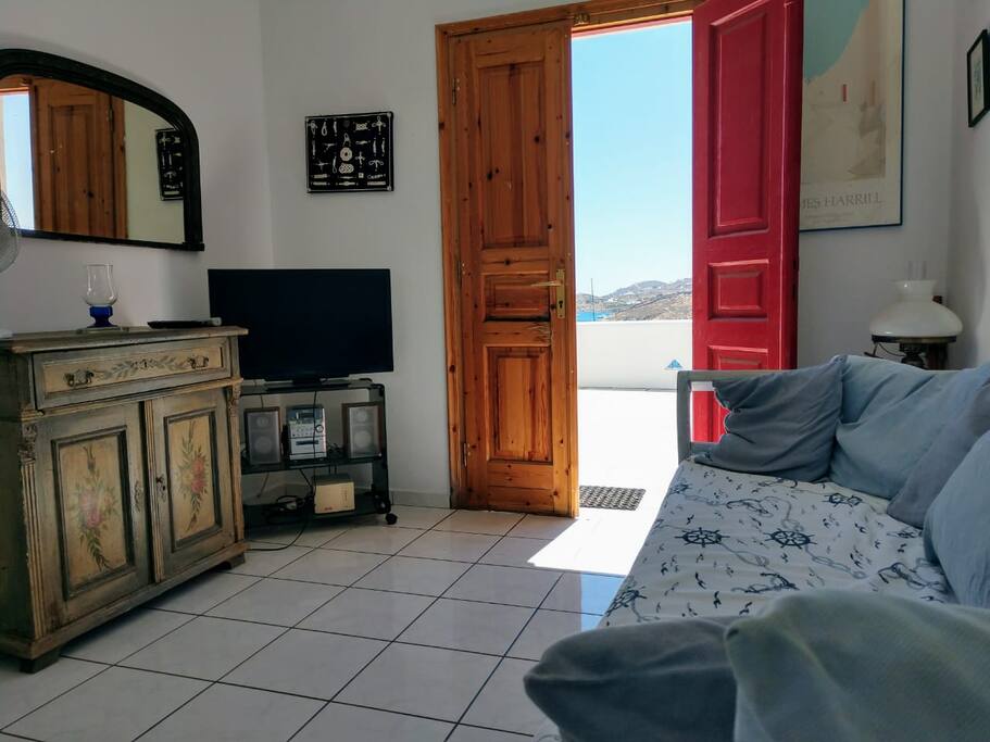 Entrance to living room