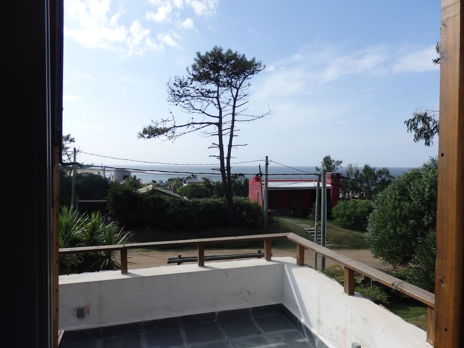 Great panoramic view from the front terrace.