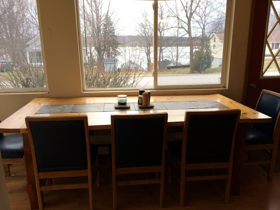 View of Bay from Dining Room
