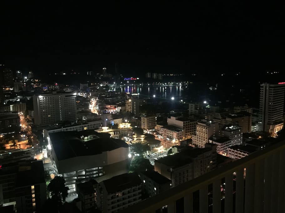 Night view from bedroom