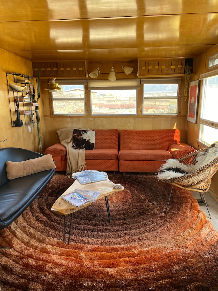 That 70s Trailer Boho Bliss Mountain Views Campers/RVs for Rent