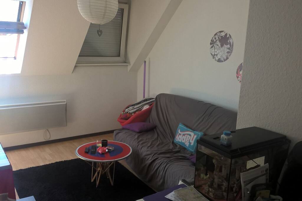 Convertible dans le salon