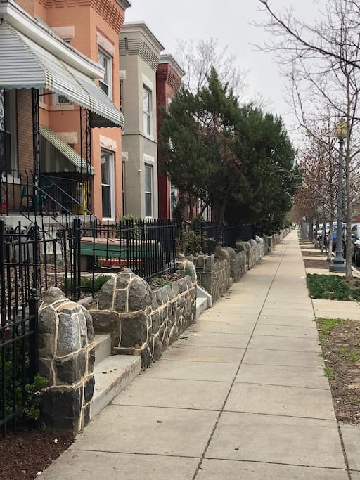 Family friendly residential street