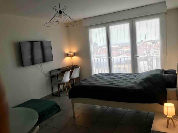 DowntownRésidence Dauphinot35m2 Apartments for Rent in Reims, Grand