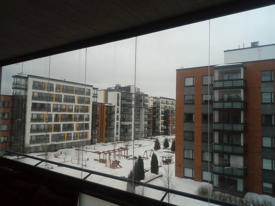 Parveke näkymä.