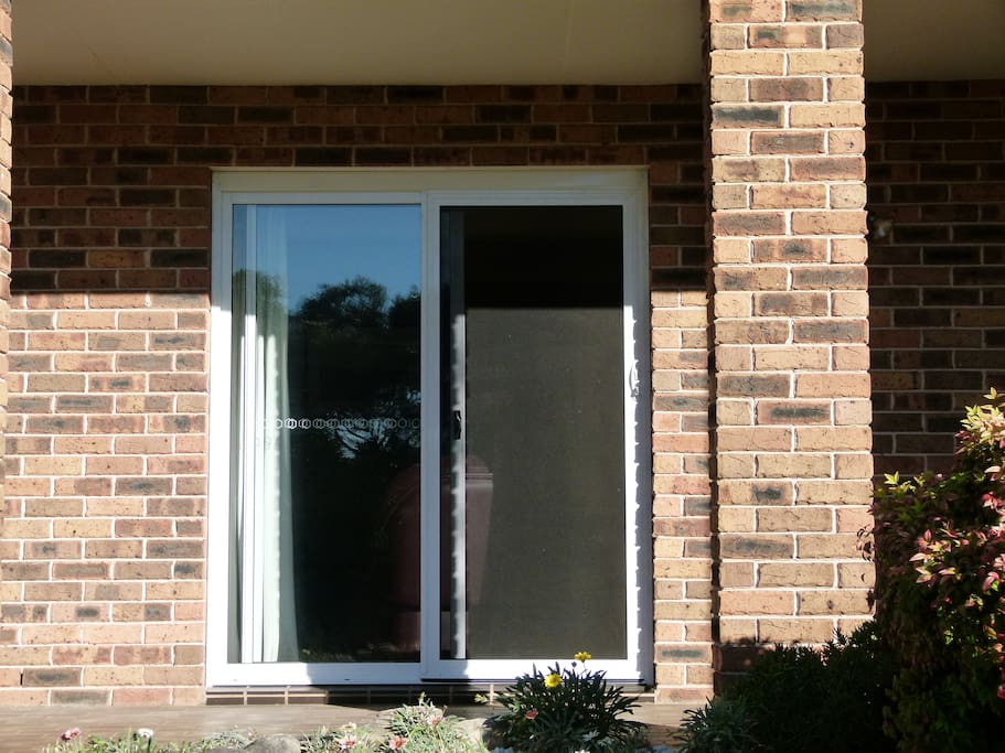 Secure entrance and exit.