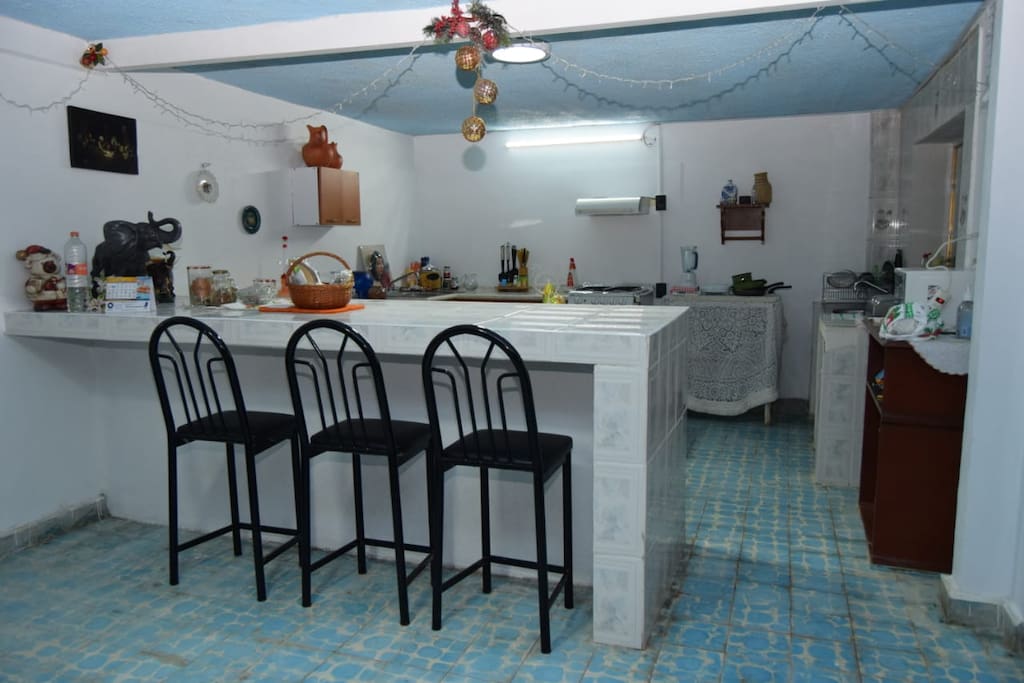cocina y comedor