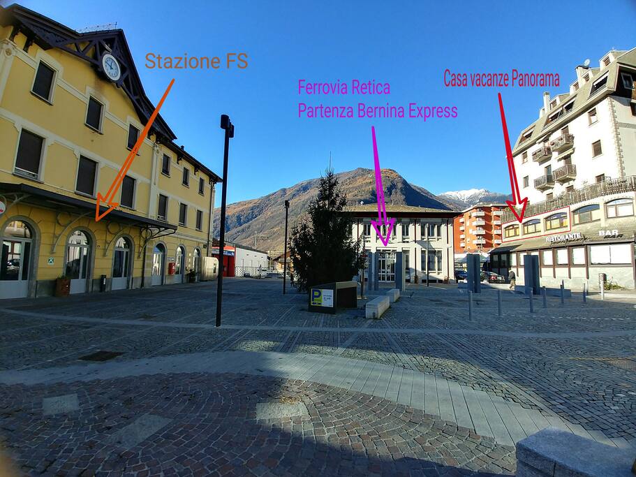 Siamo il posto ideale dove soggiornare per provare l'indimenticabile esperienza del Bernina Express rientrato tra i patrimoni dell'UNESCO o per andare a sciare in località come l'Aprica o Bormio.