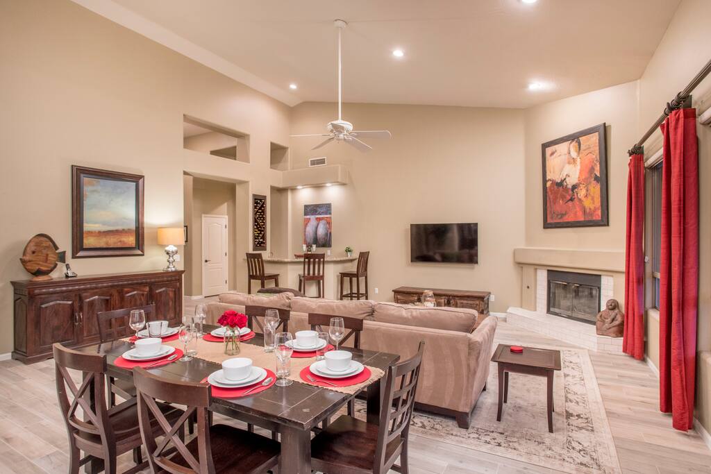 Large open floor plan