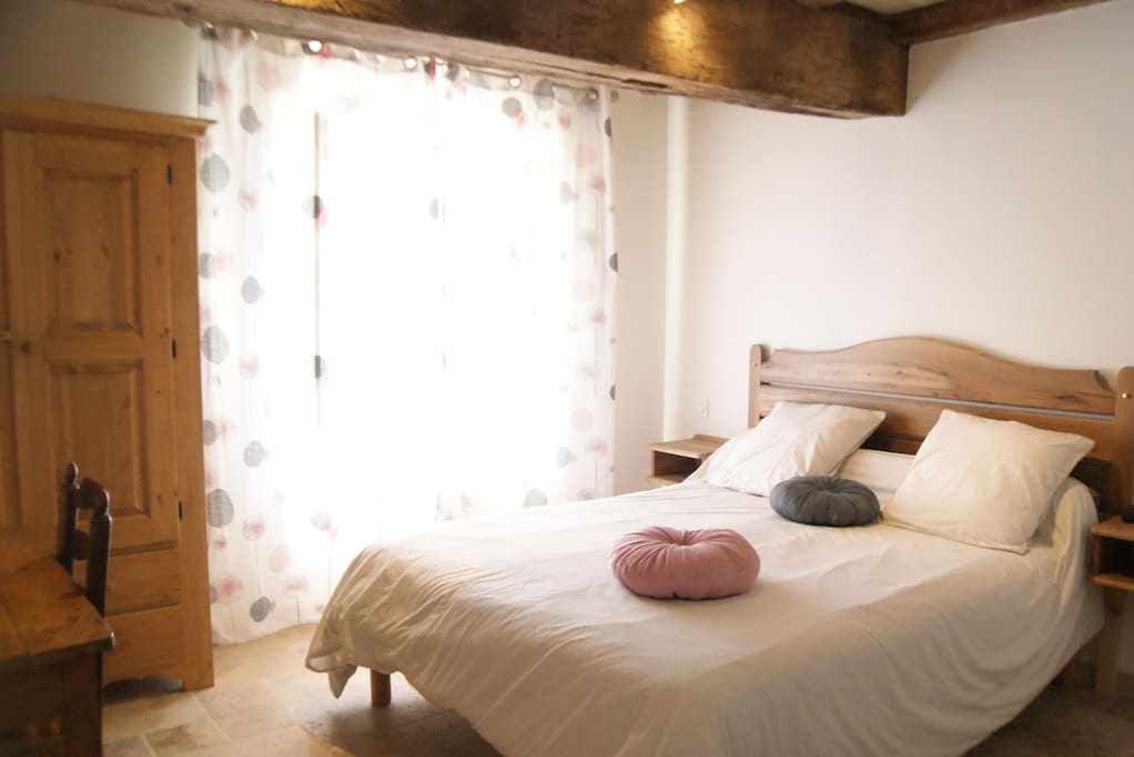 Chambre 1 avec lit double 160x200