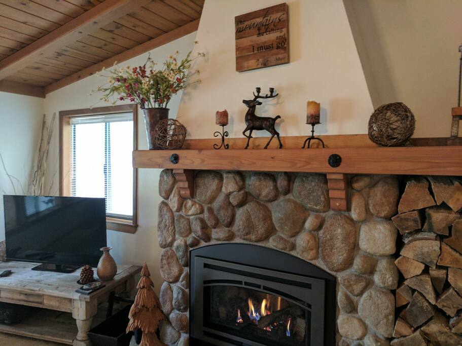 gas fireplace