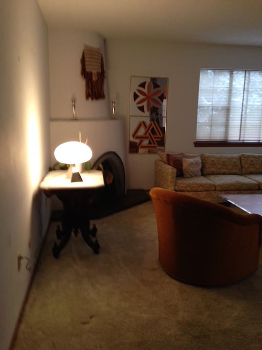 Entry looking into living room
