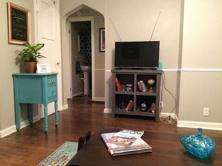 Roku TV in living room