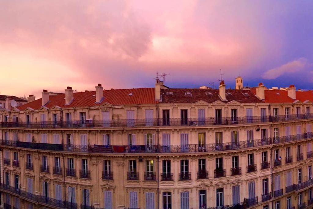 Vue du balcon