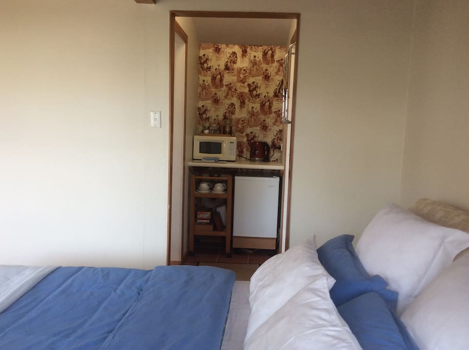 View of the mini bar/coffee corner