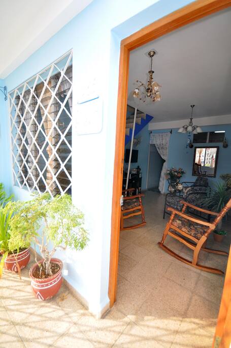 Entrada de la casa
