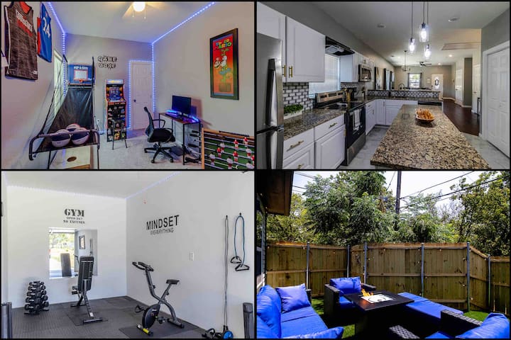 CityCentral, Gameroom, Gym, PatioOasis, ModernStay