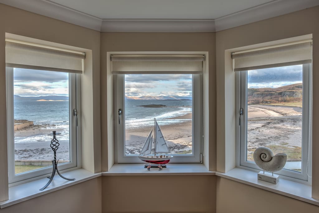 View from lounge windows