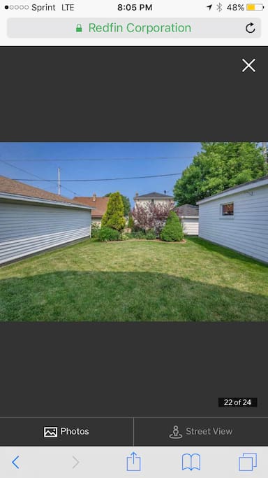 Backyard space - grill available!